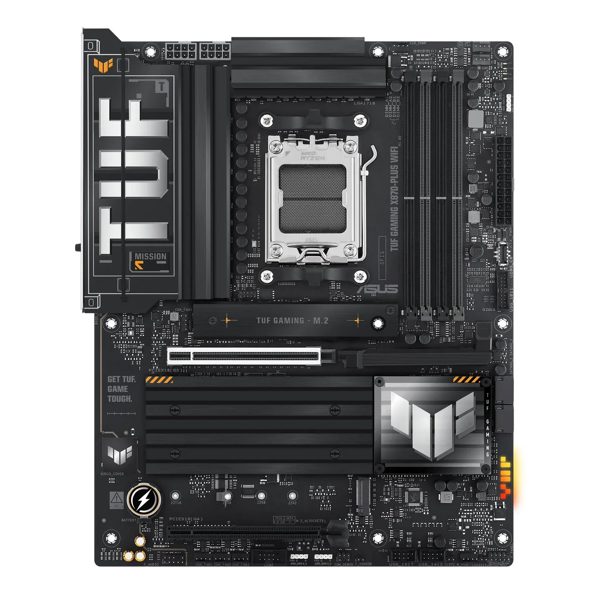 Материнська плата ASUS TUF GAMING ATX AM5 4xDDR5 Wi-Fi 7 HDMI чорна