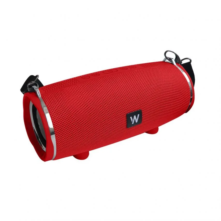 Портативная колонка WALKER Bluetooth 7 Вт 230х94х98 мм Красная