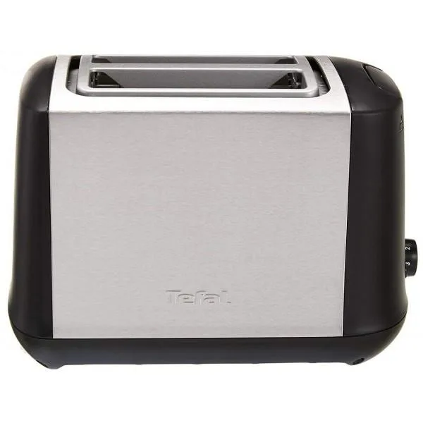 Тостер Tefal Confidence 850Вт, металевий/пластиковий, чорного кольору.