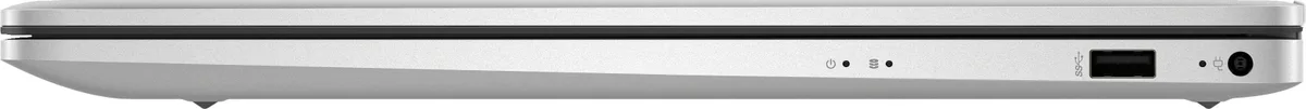 Ноутбук HP 17-cp2041ua 17.3" FHD IPS AG, AMD R5-7520U, 16GB, F512GB, UMA, DOS, сріблястий