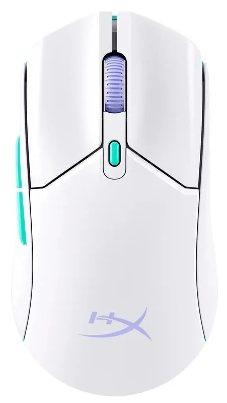 Миша HyperX Pulsefire Haste 2 Core, RGB, WL/BT, білий