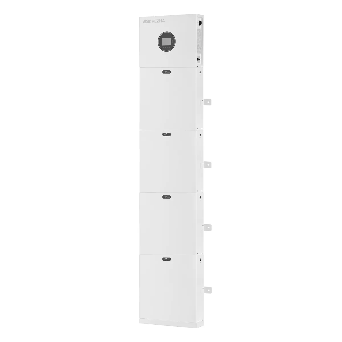 Система резервного живлення 2E PowerWall Vezha, 5000 Вт, 20.48 кВт/год, MPPT 5.5 кВт, WiFi, розширення ємності, паралельне підключення