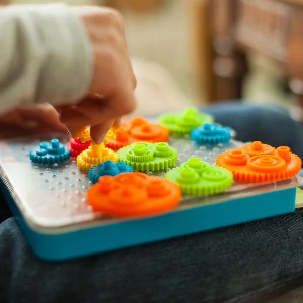 Гра-головоломка Fat Brain Toys пластикова 23х19 см різнокольорова шестерня