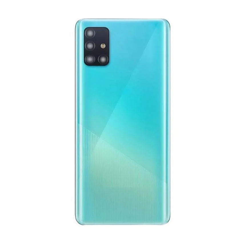 Задня кришка Samsung скло камери 2019  блакитна High Quality