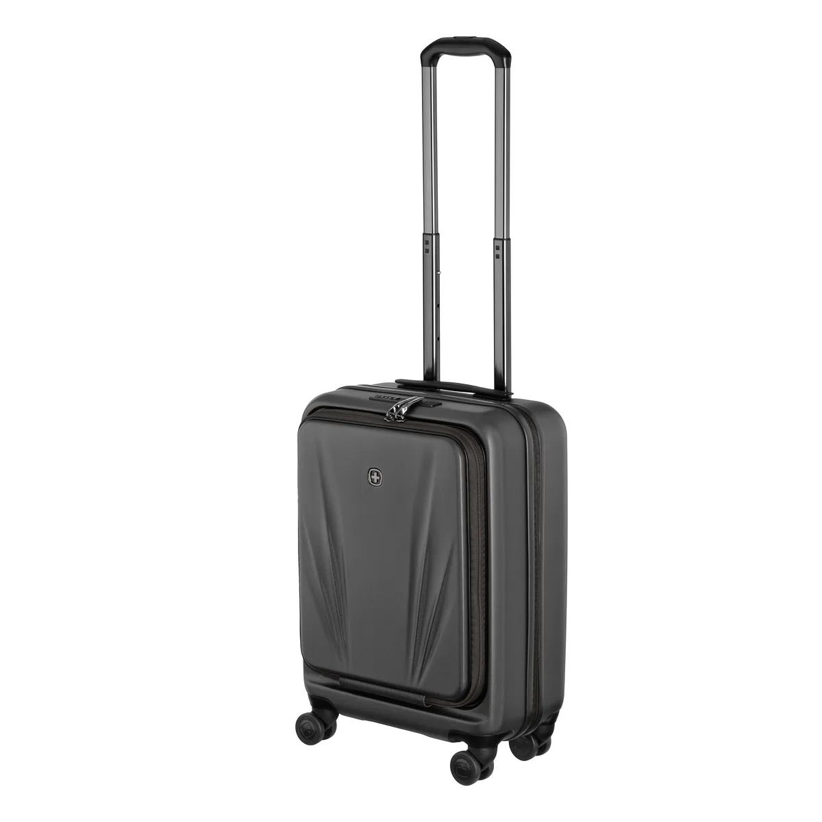 Валіза Wenger Skyon Hardside Carry-On, мала, з відсіком для н/б 16", полікарбонат, TSA, 4 колеса, розширення, USB, сірий