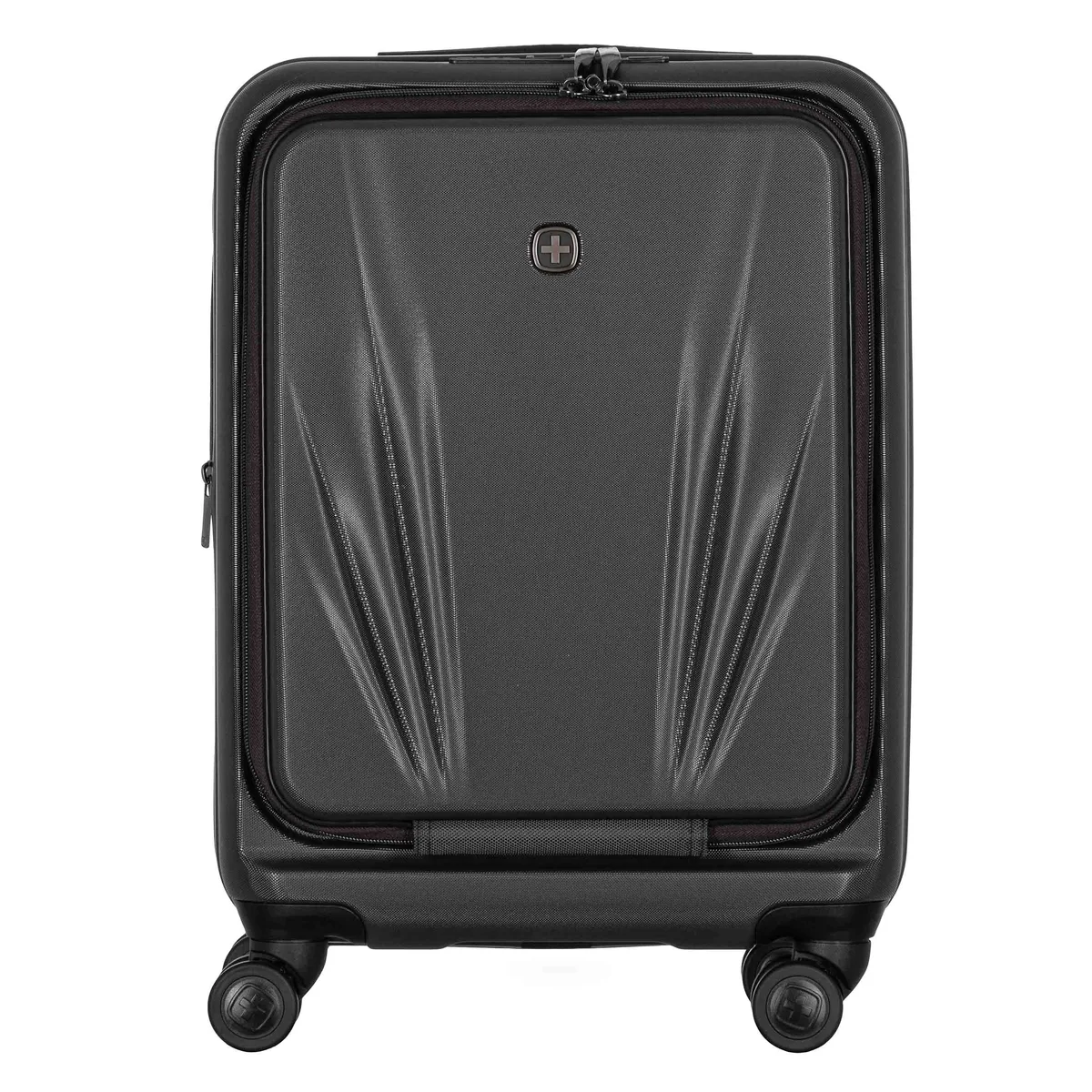 Валіза Wenger Skyon Hardside Carry-On, мала, з відсіком для н/б 16", полікарбонат, TSA, 4 колеса, розширення, USB, сірий