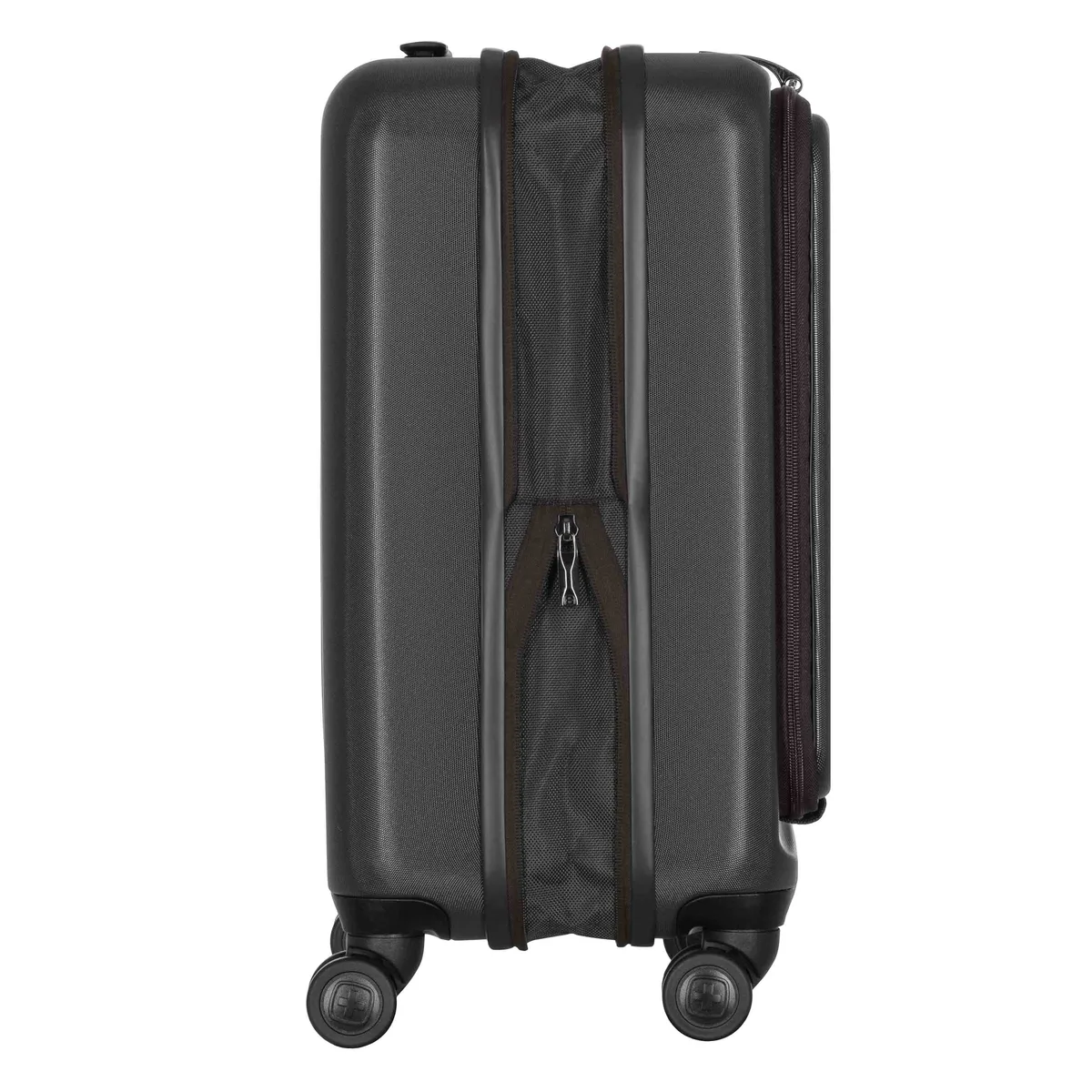 Валіза Wenger Skyon Hardside Carry-On, мала, з відсіком для н/б 16", полікарбонат, TSA, 4 колеса, розширення, USB, сірий