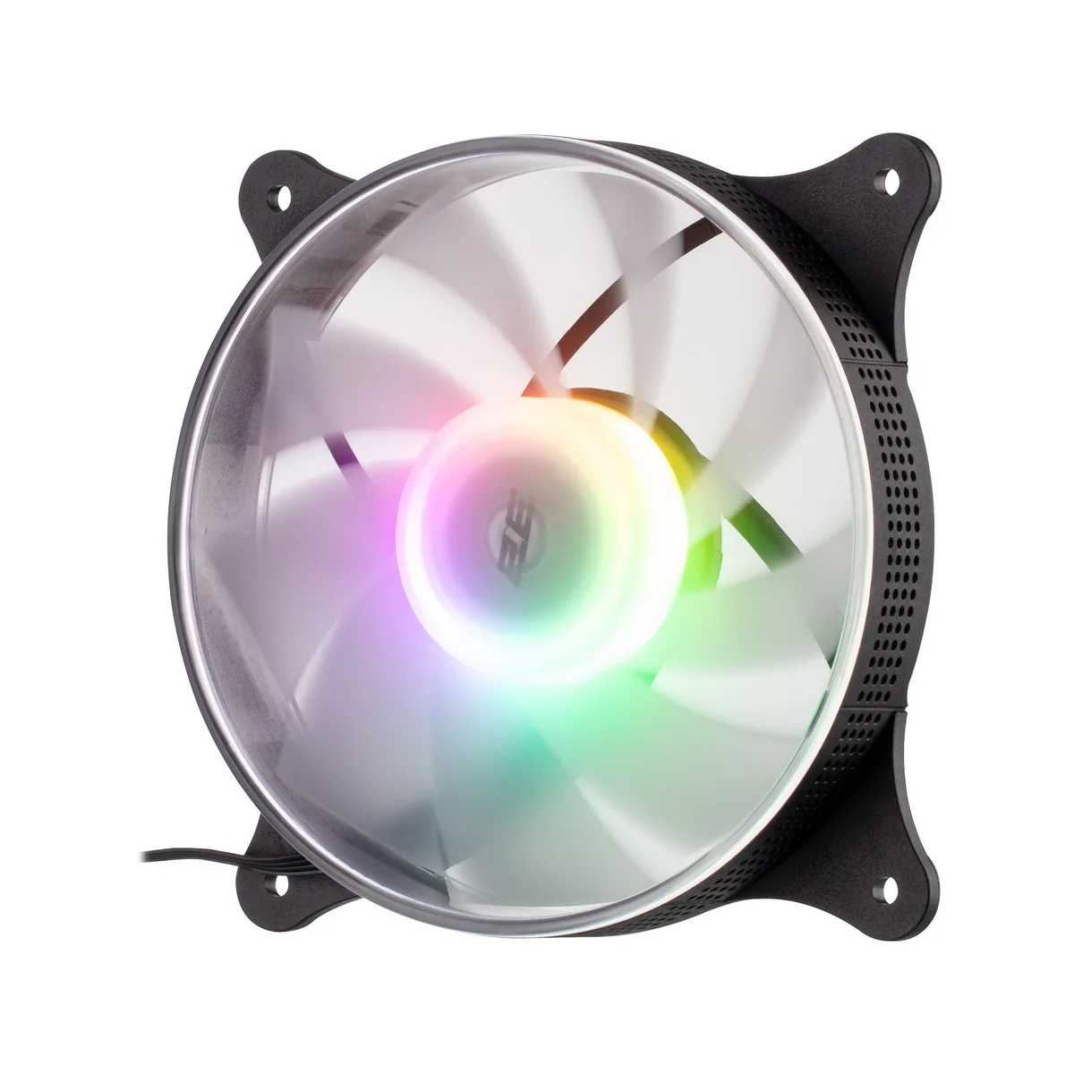 Корпусной вентилятор 2E GAMING Air Cool ACF120VB-ARGB 120мм, 1200rpm, 4pin, 23dBa, черный.