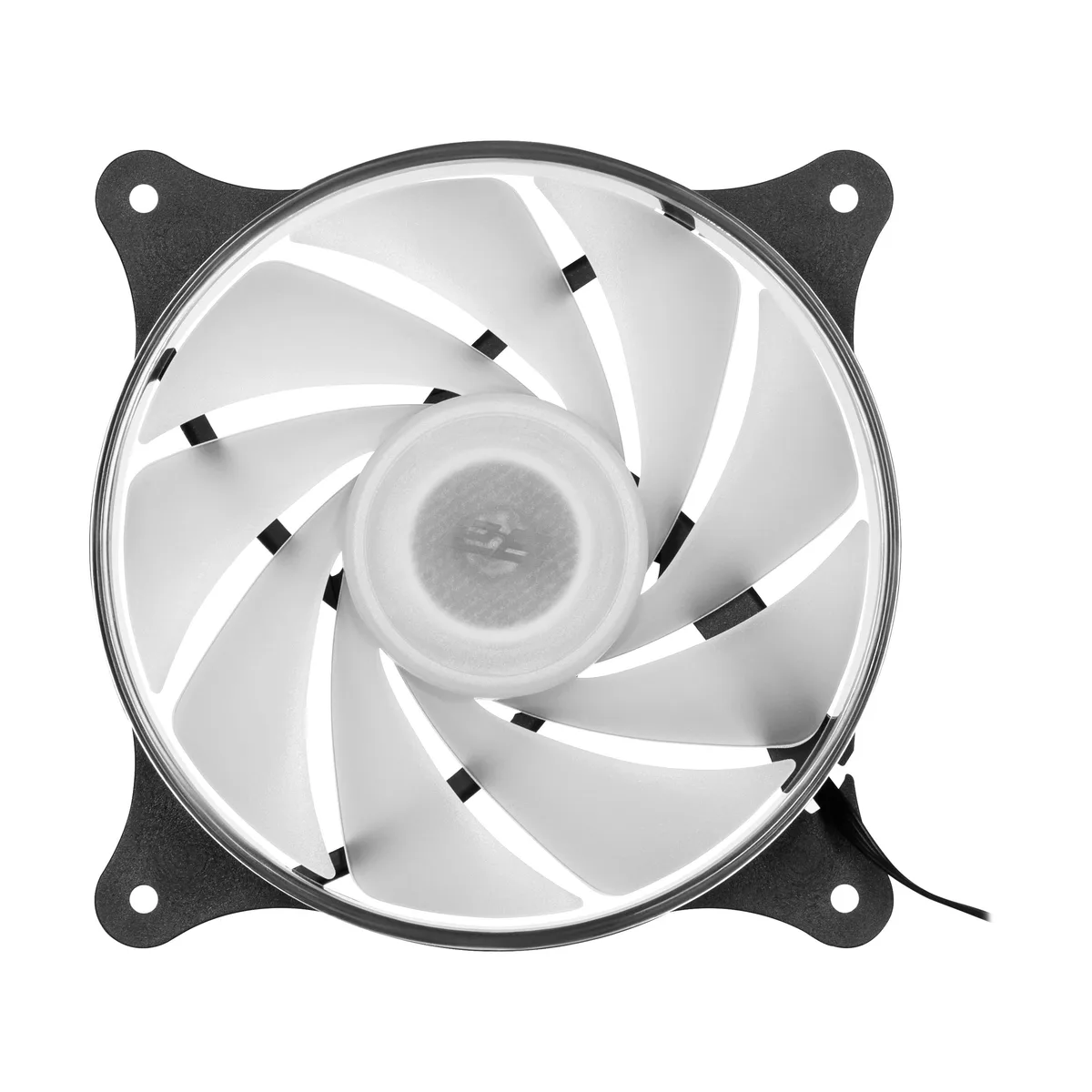 Корпусной вентилятор 2E GAMING Air Cool ACF120VB-ARGB 120мм, 1200rpm, 4pin, 23dBa, черный.