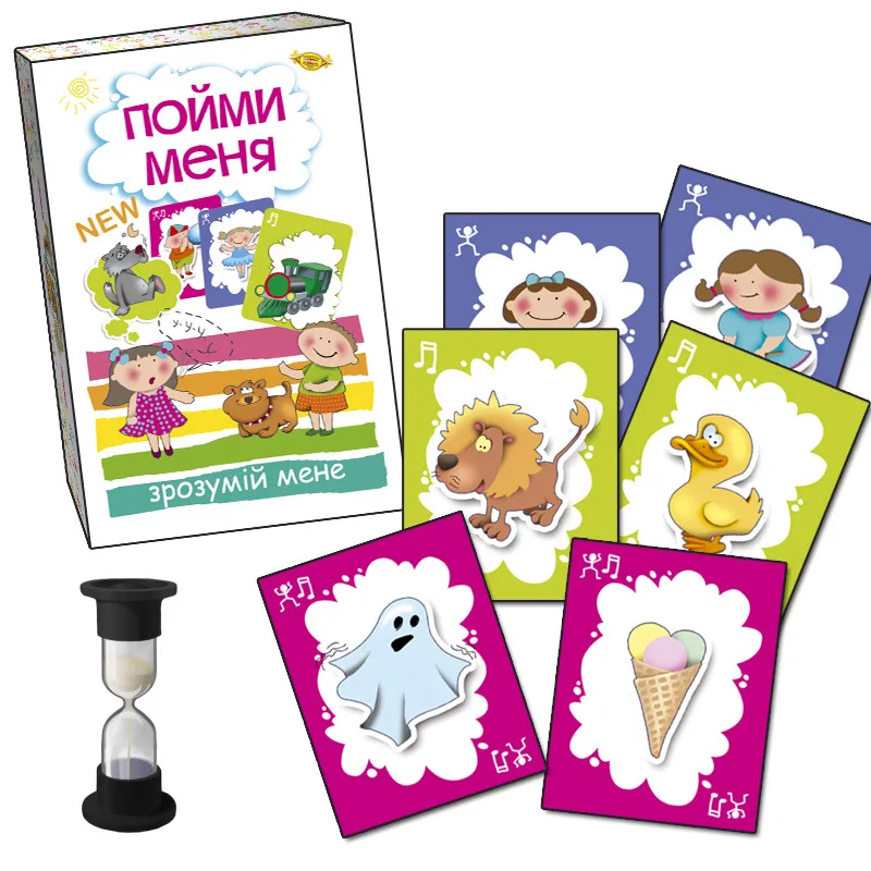 Дитяча настільна гра Зрозумій мене картон 30 карток 215х140х45 мм