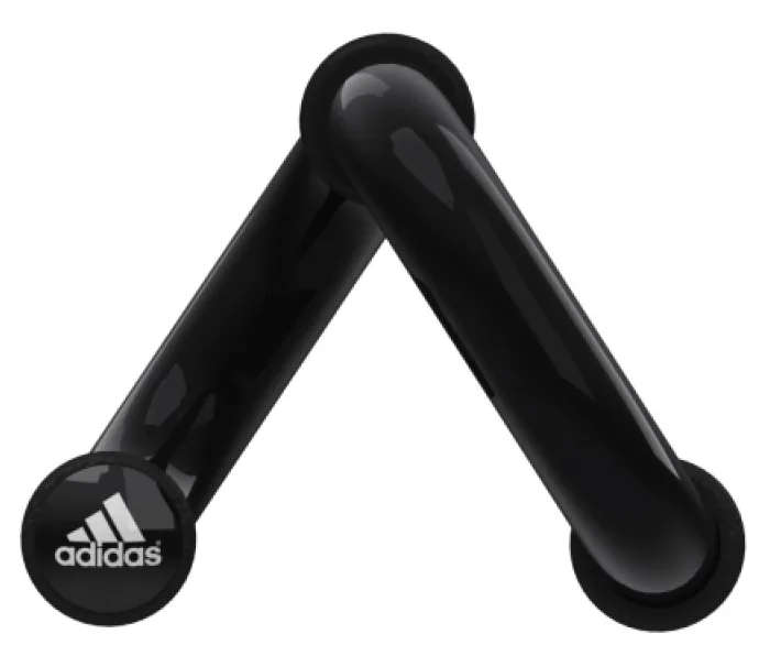 Упори для віджимання Adidas метал 19,5х15х11,5 см чорний