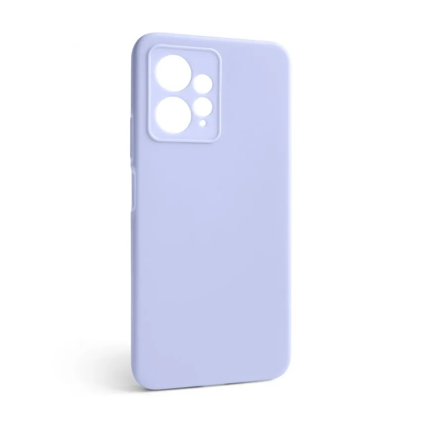 Чохол силіконовий для Xiaomi Redmi Note 12 4G  лавандовий