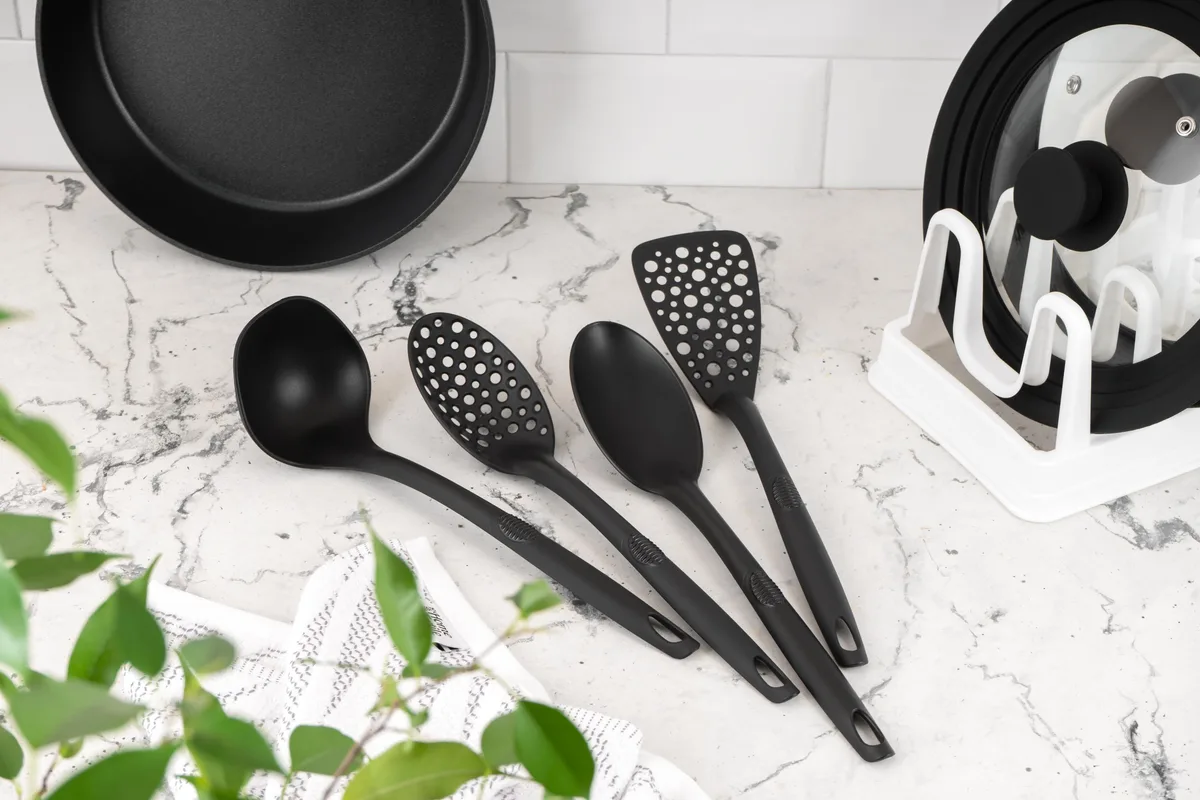 Набор кухонных аксессуаров ARDESTO Gemini Gourmet, 4 шт, пластиковый, черный