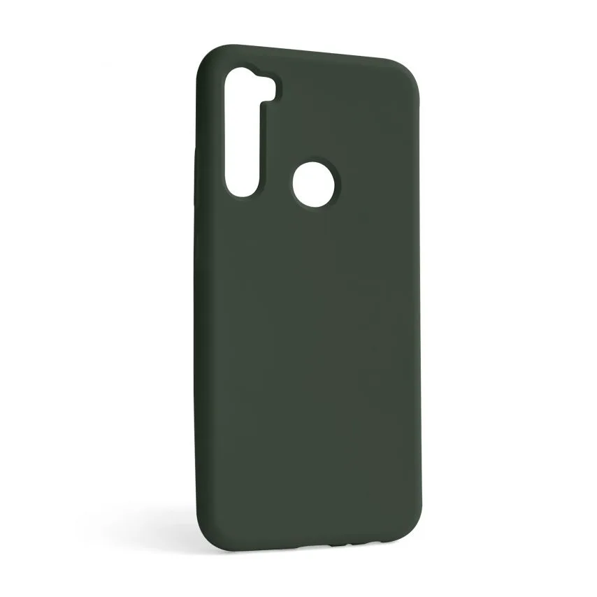 Чохол Silicone Case для Xiaomi силіконовий зелений для Redmi Note 8T