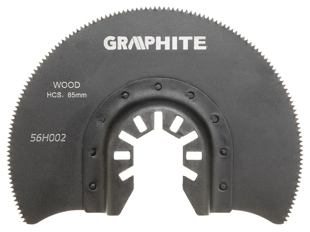 Насадка для універсального інструменту GRAPHITE, пильний диск, 85мм, HCS для обробки дерева.