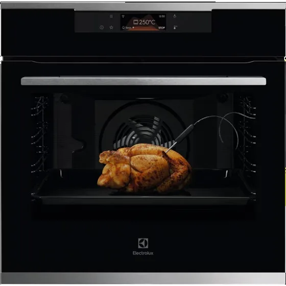 Електрична духова шафа Electrolux 72 л піролітичне очищення 59,5х59,4х56,7 см чорна