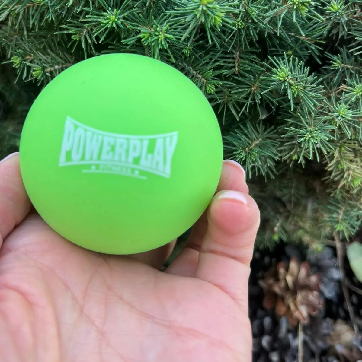 Масажний м'яч Active Point силіконовий 6,5 см зелений