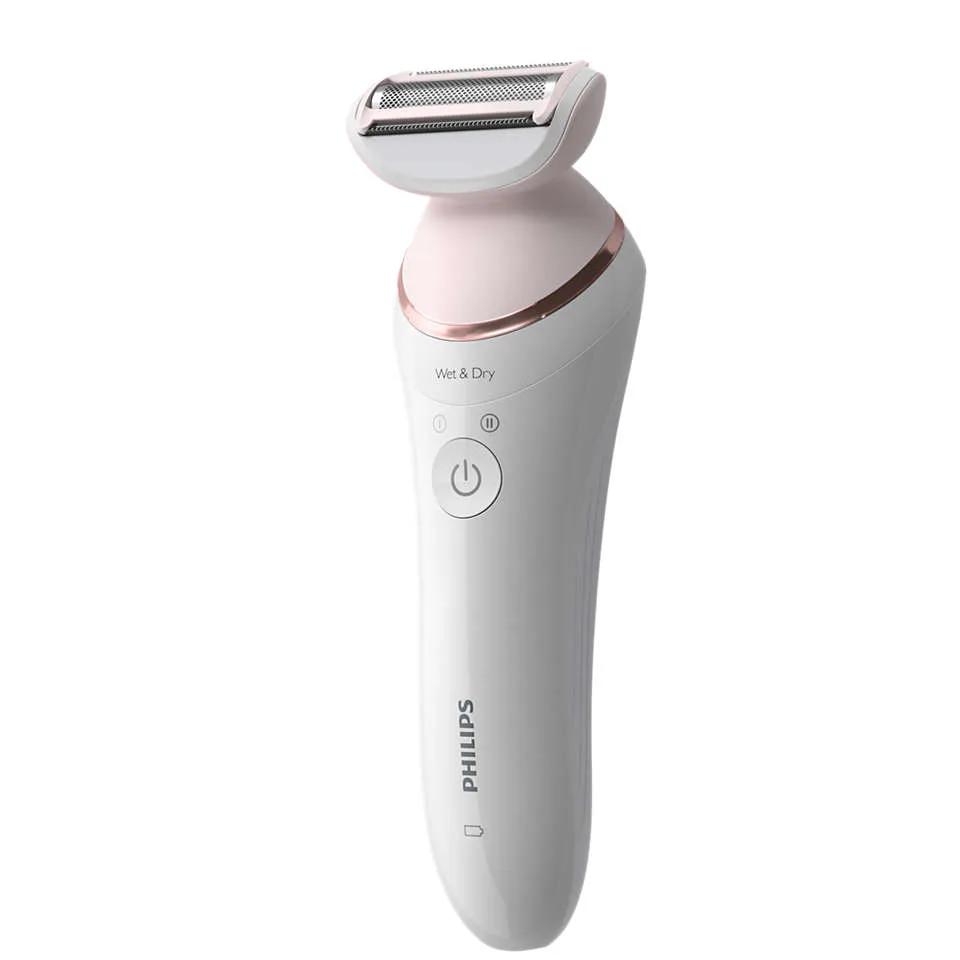Епілятор Philips 8000 серії, акумуляторний, дисковий, з 32 пінцетами, вологозахищений для сухого та вологого використання, 8 насад