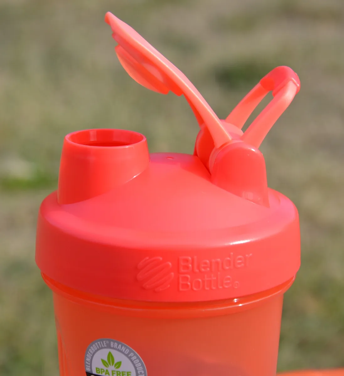 Шейкер спортивний BlenderBottle Tritan 590 мл Помаранчевий