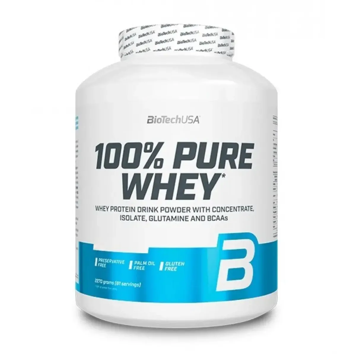 Biotech USA 100% Pure Whey сироватковий білок 2270 г Лісовий горіх