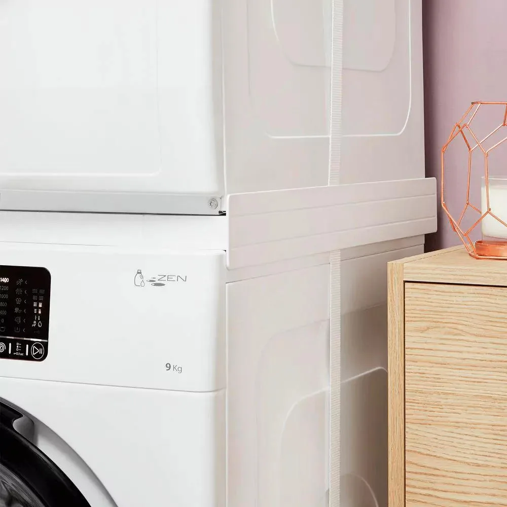 Комплект для соединения стиральной и сушильной машин Whirlpool, 45-60 см, белый