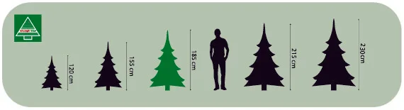 Ялина штучна TriumphTree ПВХ 155 см зелена