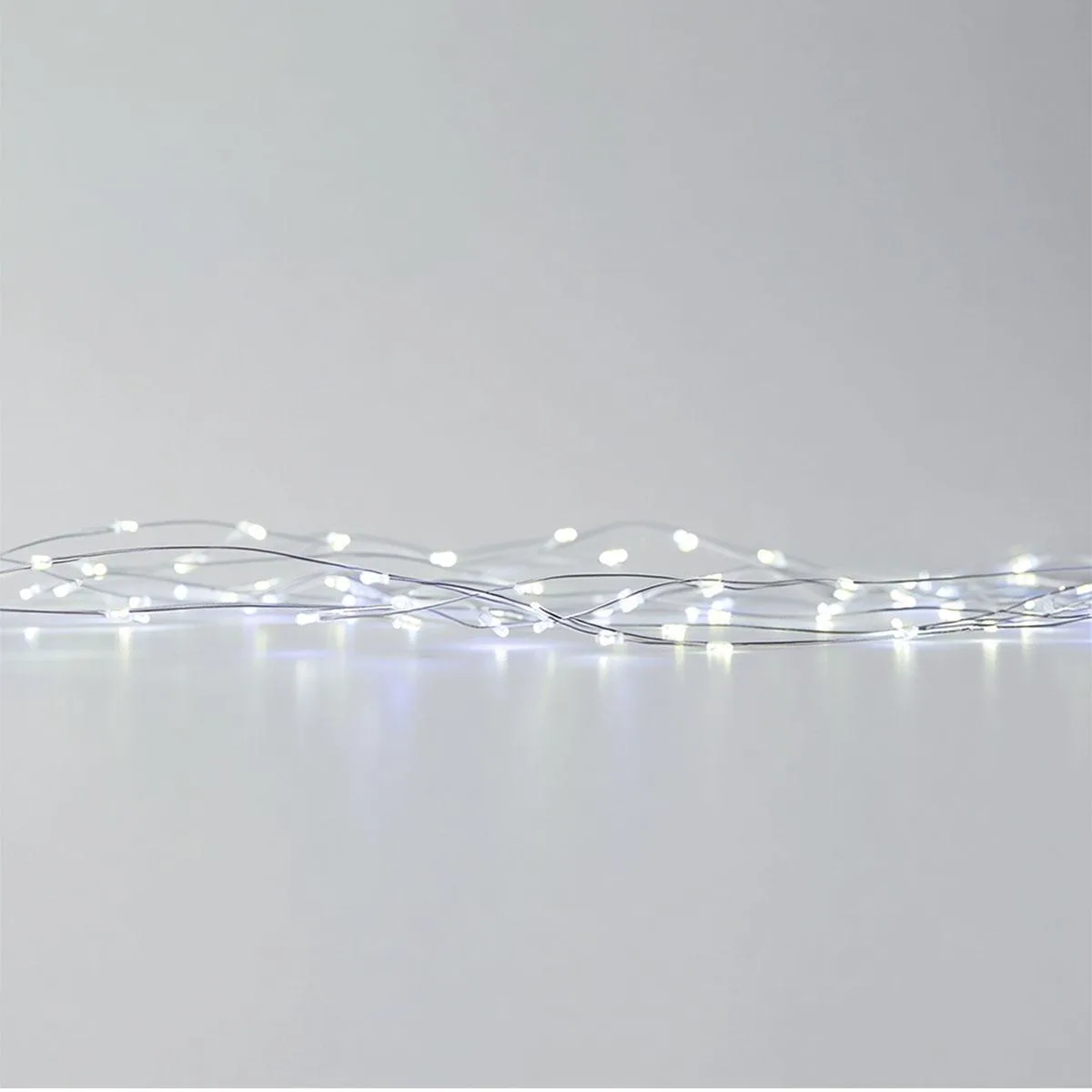 Новорічна гірлянда світлодіодна 22 м білий каучук 220 LED