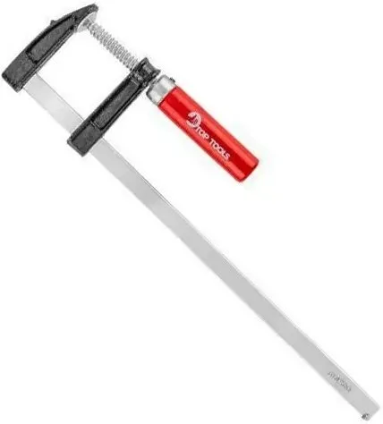 Струбцина Top Tools, тип F, 50x300 мм (затискач для матеріалів)