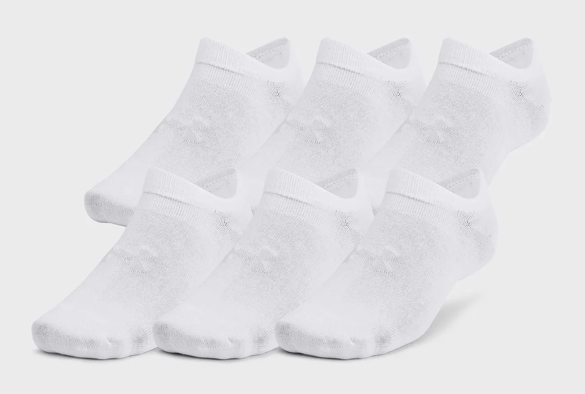 Шкарпетки Under Armour полиэстер SM белый 6pk