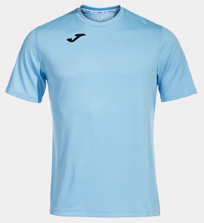 Футболка Joma 100% поліестер 4XS-3XS блакитний для дітей