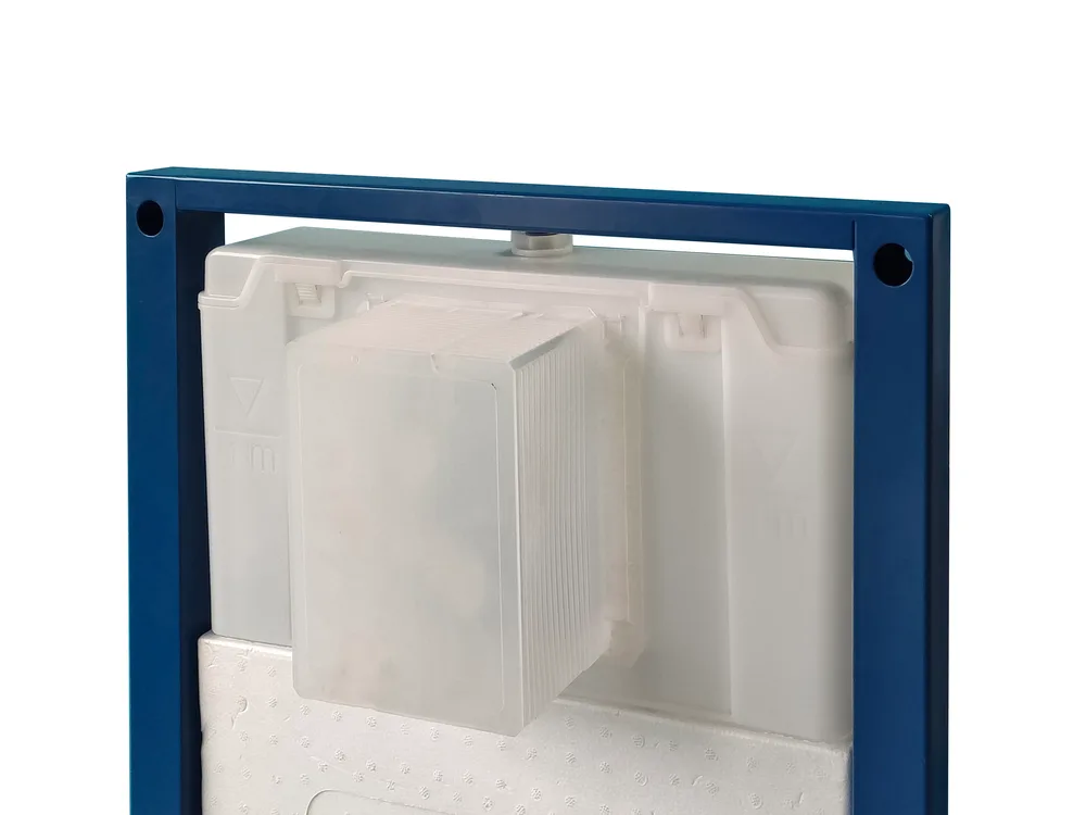 Інсталяція для підвісного унітазу KOER HDPE 500х126х1150 мм Хром