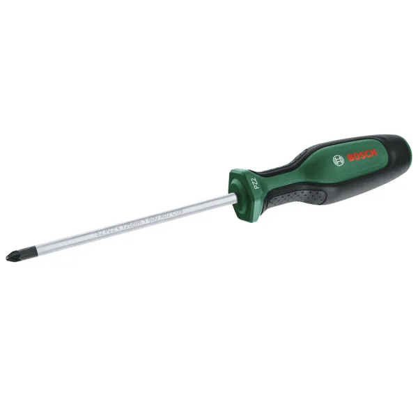 Викрутка Bosch хрестова PZ2 125 мм ергономічна для монтажу меблів та ремонту інструмент для гвинтів
