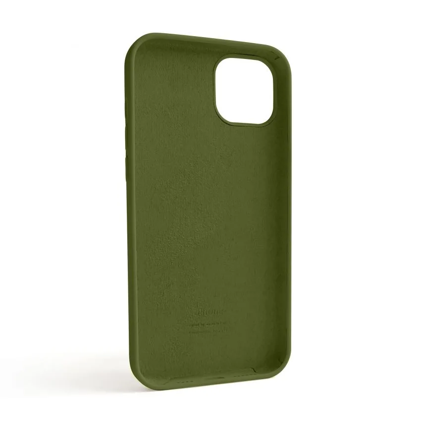 Чохол силіконовий для Apple iPhone 14 Plus  зелений