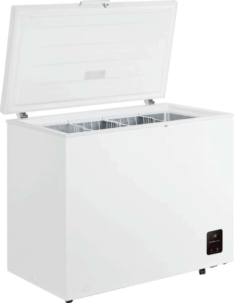 Морозильна скриня Gorenje 245л А+ біла морозильна шафа для гаража та погреба FreezeProtect