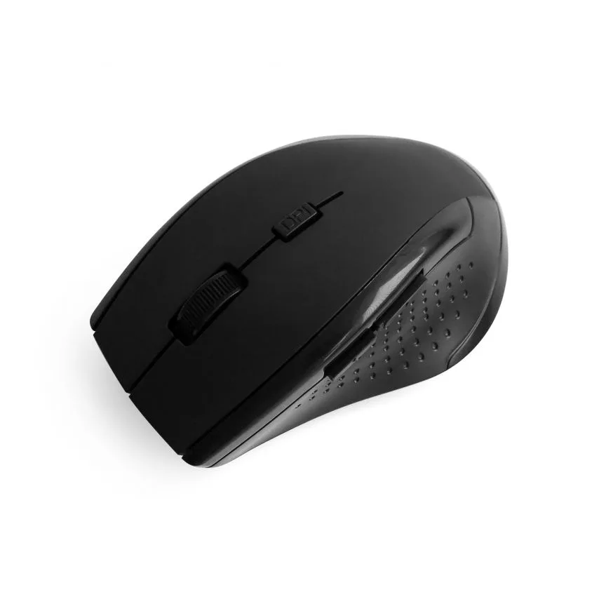 Мишка бездротова USB 5 кнопок чорна