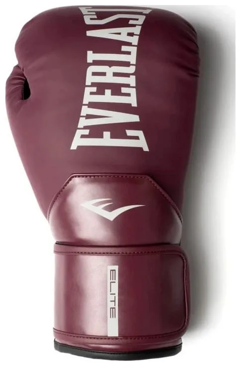 Боксерські рукавиці Everlast 16 унцій бордовий нітрил-бутадієн-каучук поліуретан поліестер