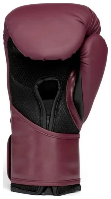 Боксерські рукавиці Everlast 16 унцій бордовий нітрил-бутадієн-каучук поліуретан поліестер