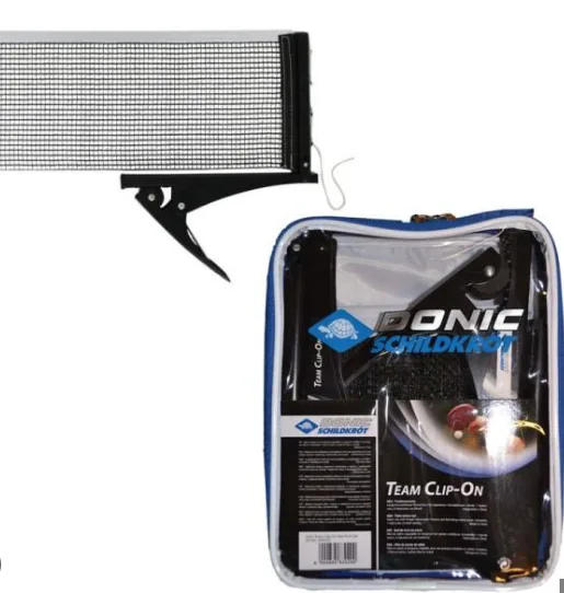 Сітка для настільного тенісу Donic нейлон one size чорна
