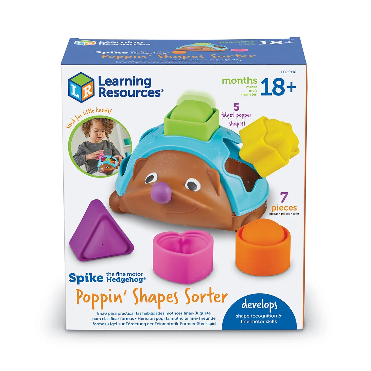 Навчальний ігровий набір Learning Resources полімерний 20,3х21 см кольоровий