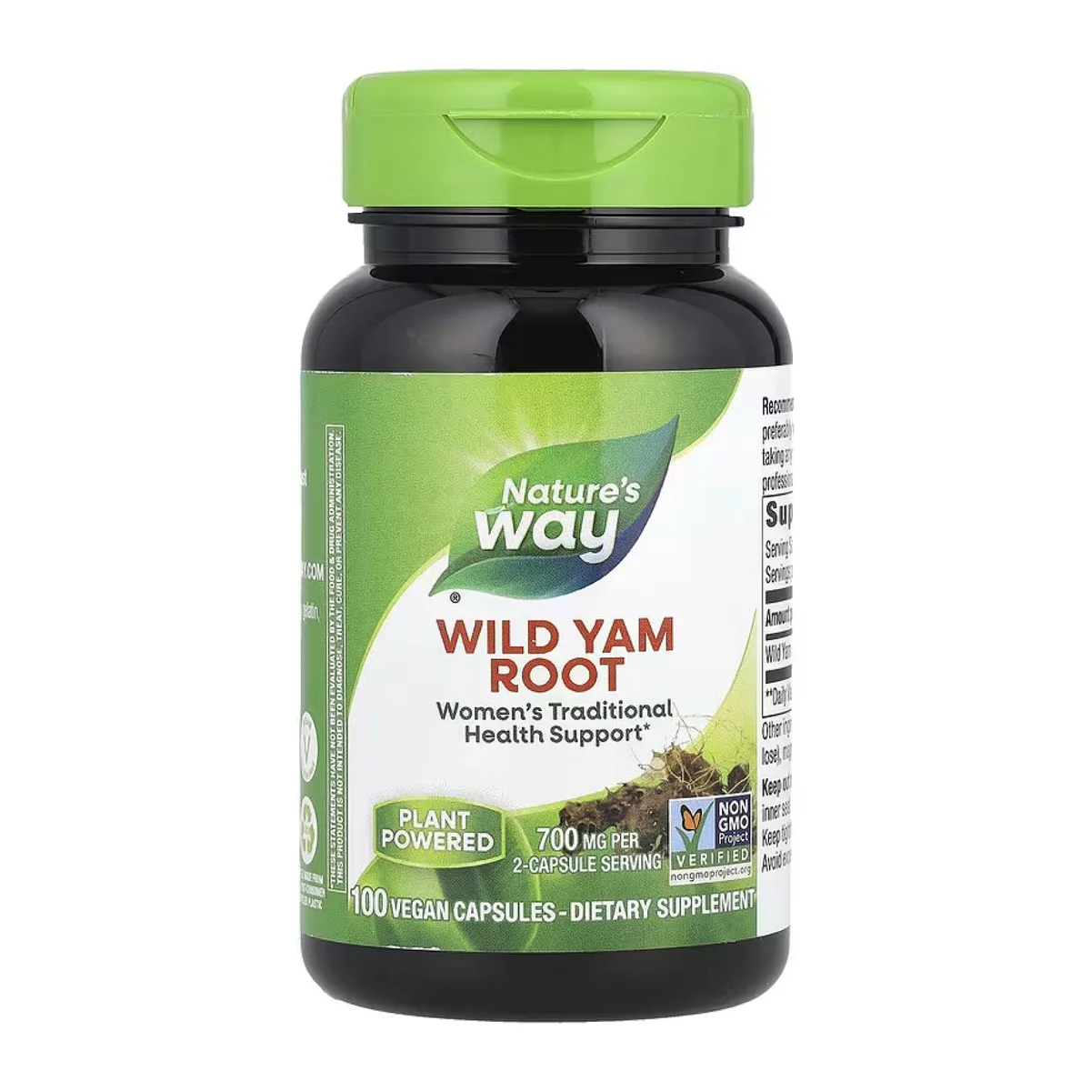 Дикий ямс Nature's Way веганські капсули 100 шт 850 мг