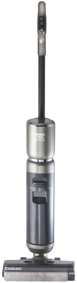 Бездротовий пилосос Thomas AQUA FLOORCLEANER CORDLESS, 150Вт, контейнер 0,75л, автоматичний режим роботи до 35 хв, вага 4 кг.