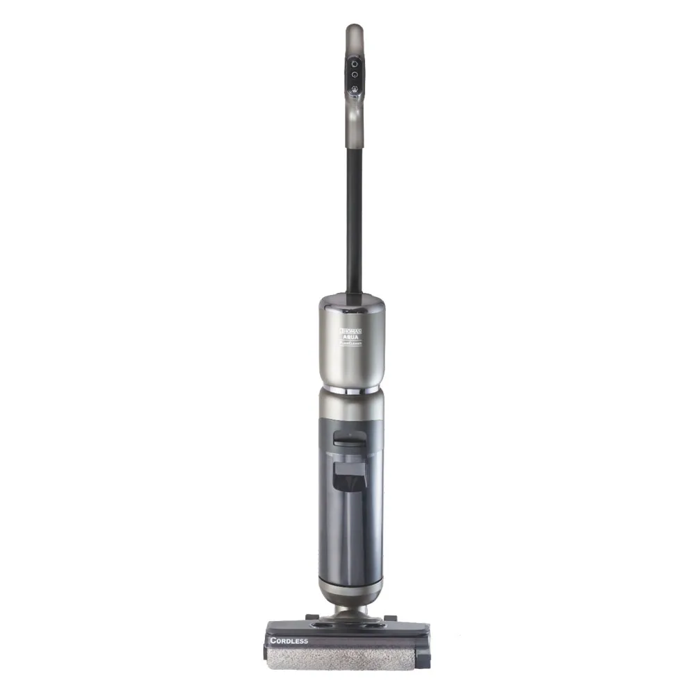 Бездротовий пилосос Thomas AQUA FLOORCLEANER CORDLESS, 150Вт, контейнер 0,75л, автоматичний режим роботи до 35 хв, вага 4 кг.
