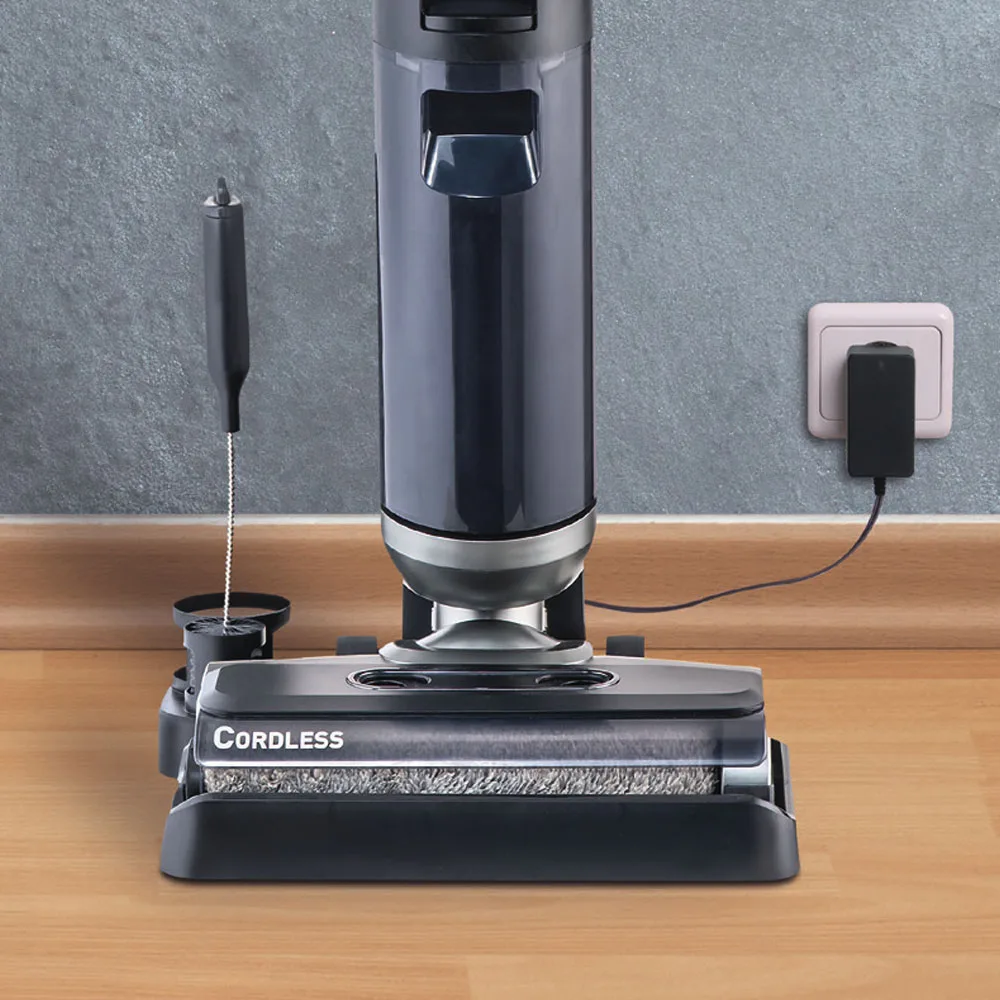 Бездротовий пилосос Thomas AQUA FLOORCLEANER CORDLESS, 150Вт, контейнер 0,75л, автоматичний режим роботи до 35 хв, вага 4 кг.