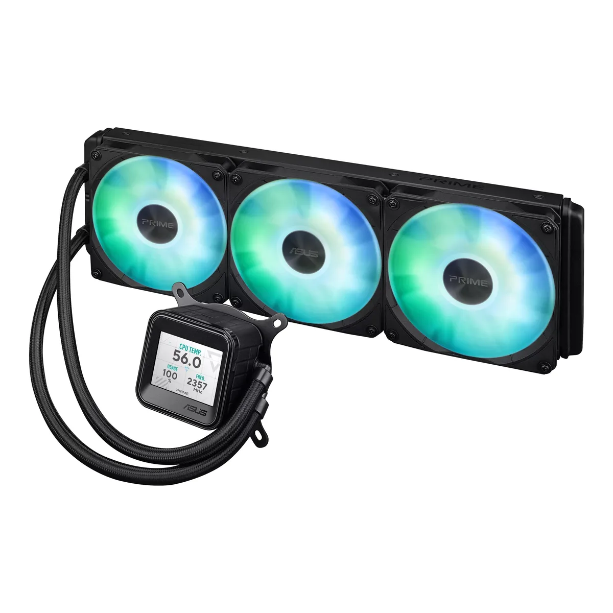 Система рідинного охолодження ASUS PRIME LC 360 ARGB LCD Intel LGA 1700, 1200, 1851, AMD AM4, AM5 ARGB LCD 	90RC00Z1-B0EAY0