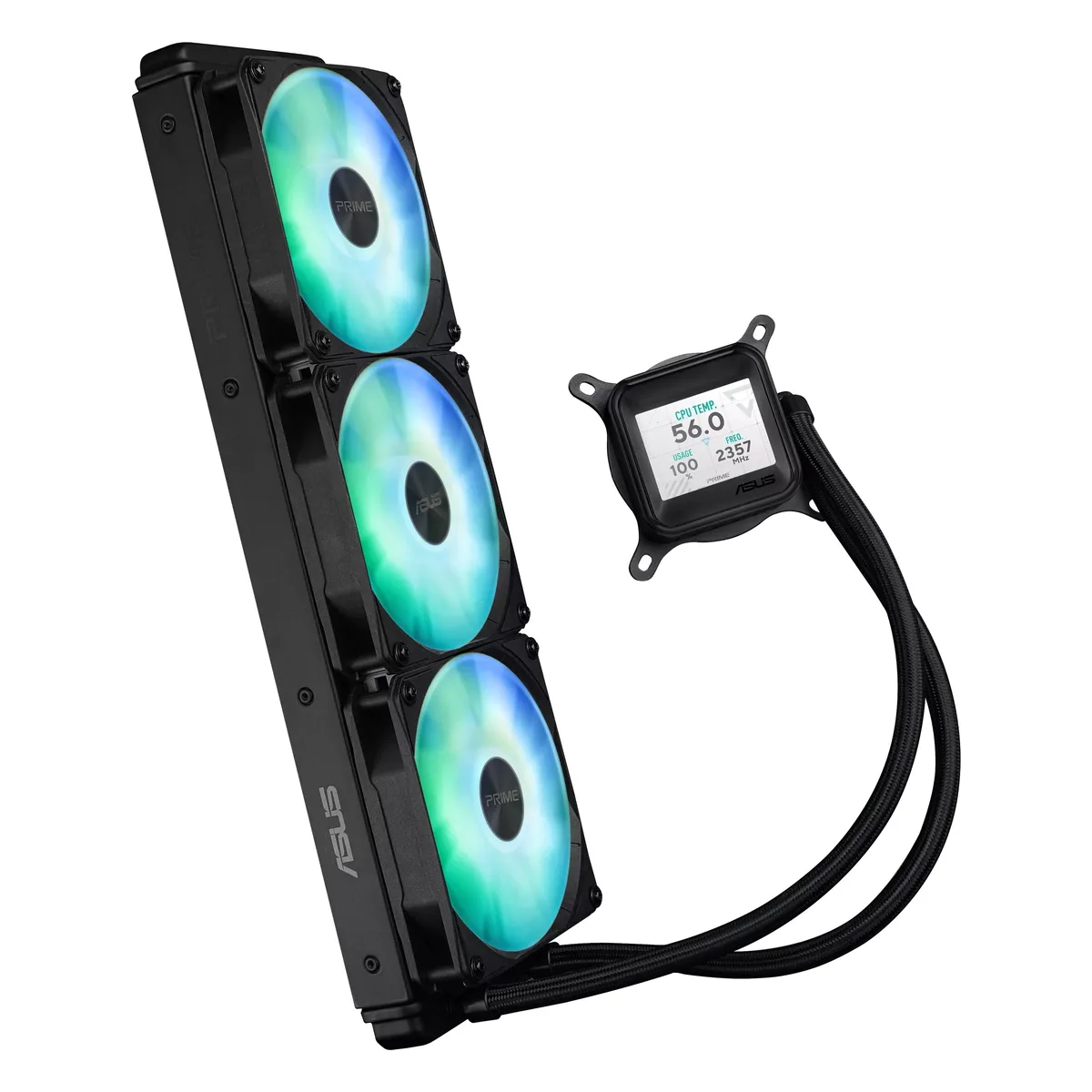 Система рідинного охолодження ASUS PRIME LC 360 ARGB LCD Intel LGA 1700, 1200, 1851, AMD AM4, AM5 ARGB LCD 	90RC00Z1-B0EAY0