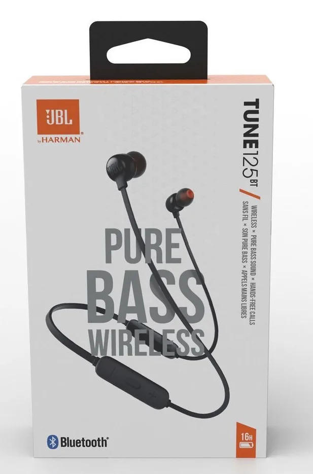 Гарнітура JBL Бездротові Вакуумні Силікон Чорні