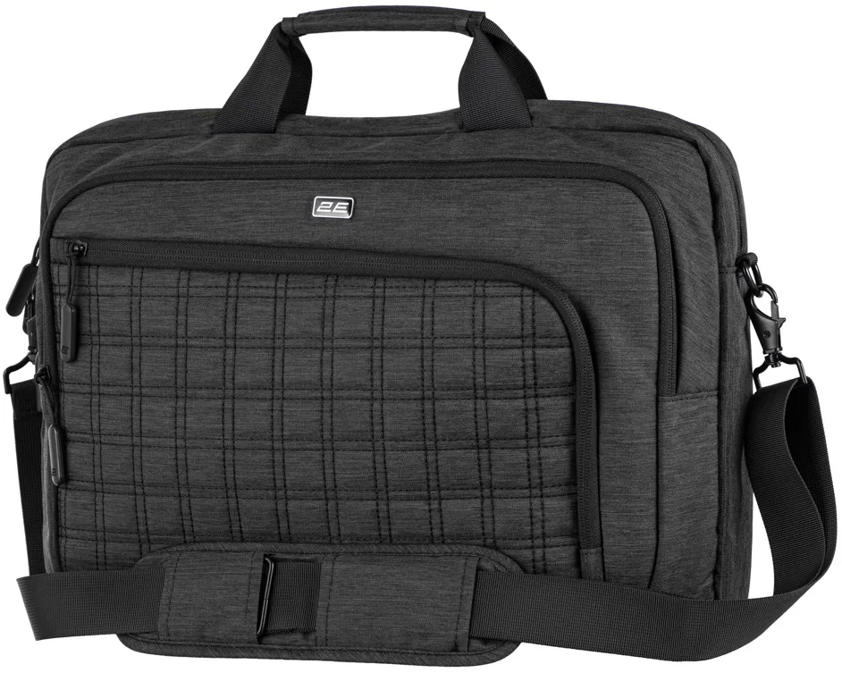 Сумка 2E CrossSquares 16", чорна