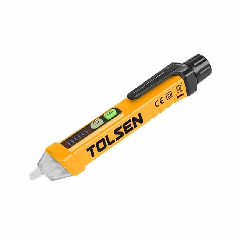 Детектор електричної напруги Tolsen, 12-1000В, категорія 1000В, 3x1.5В LR03.