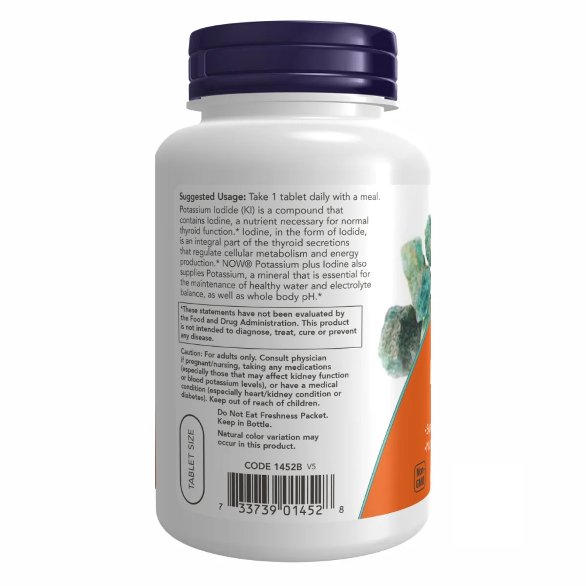 Now Foods Potassium plus Iodine 180 табл электролитный баланс щитовидная железа