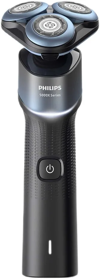 Електрична бритва Philips роторного типу Series 5000X, 4.5 Вт, з трьома бритвяними головками, Li-Ion, для сухого та вологого голін